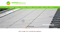 Desktop Screenshot of lasersunenergy.com